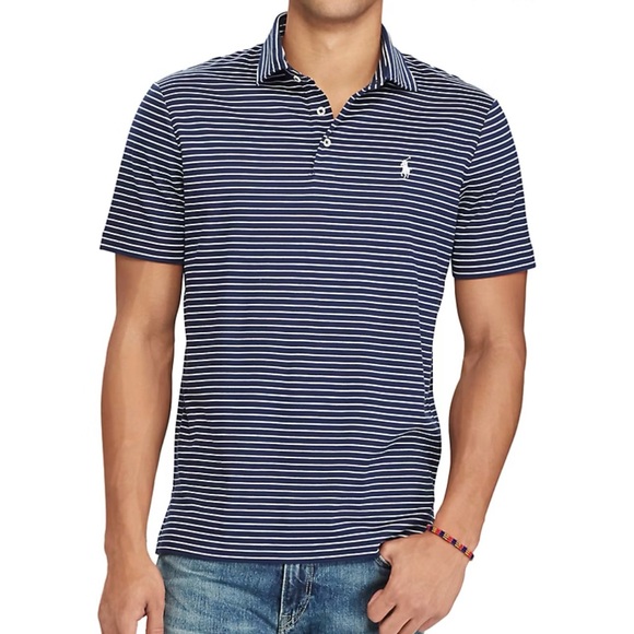 Ralph Lauren Other - Polo Ralph Lauren Striped Polo Shirt XL Navy White Classic Preppy Minimalist